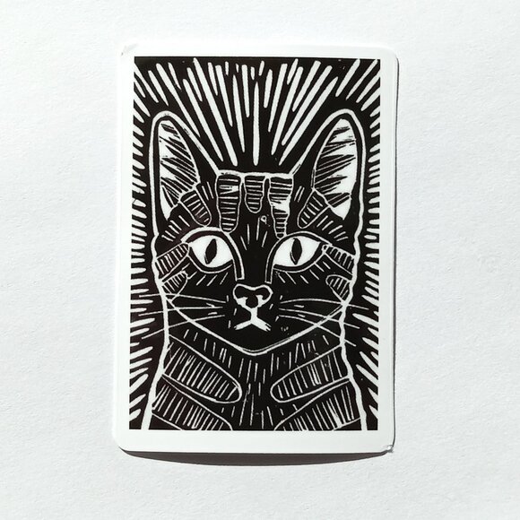🎯 10 for $10 / Cat Sticker - Picture 1 of 3